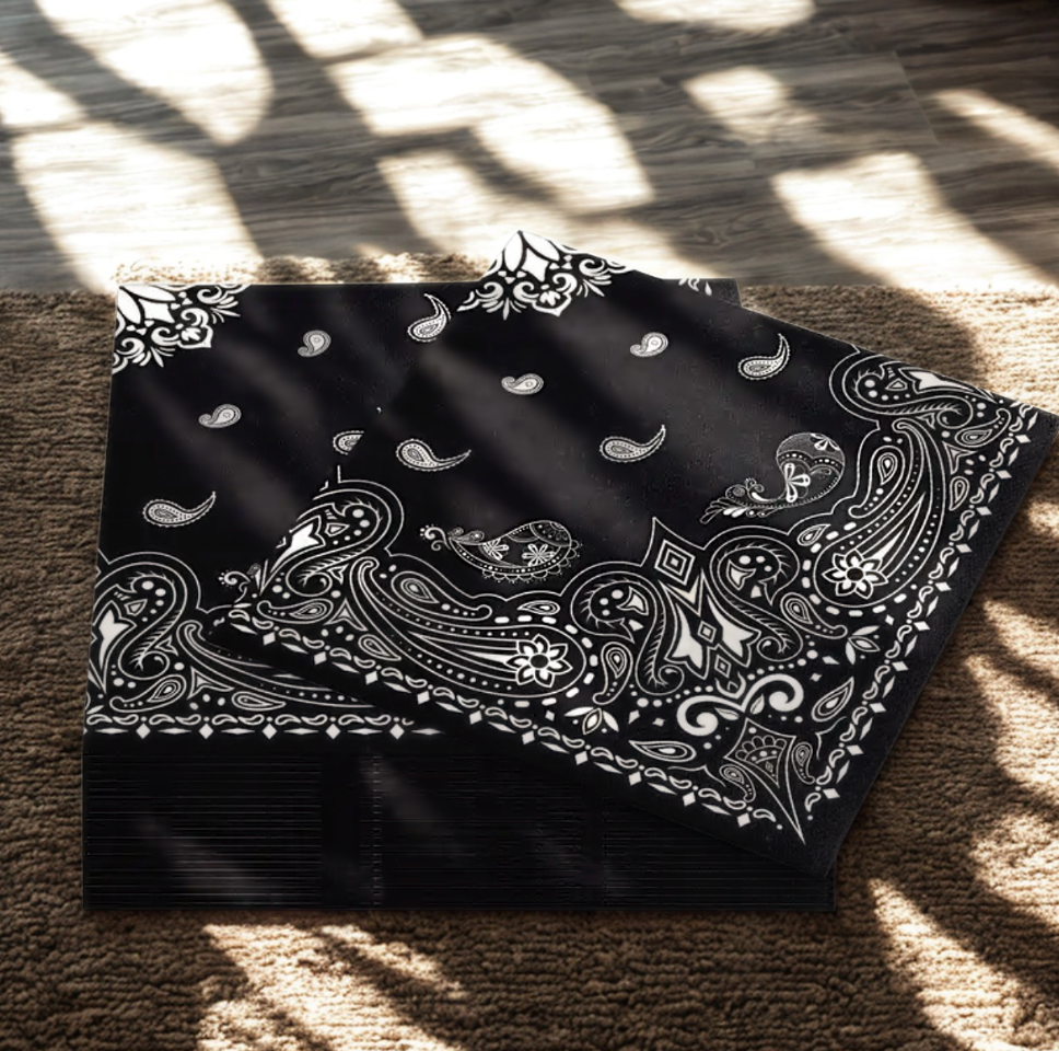 Bandana Napkins Pack ( 20 pcs )