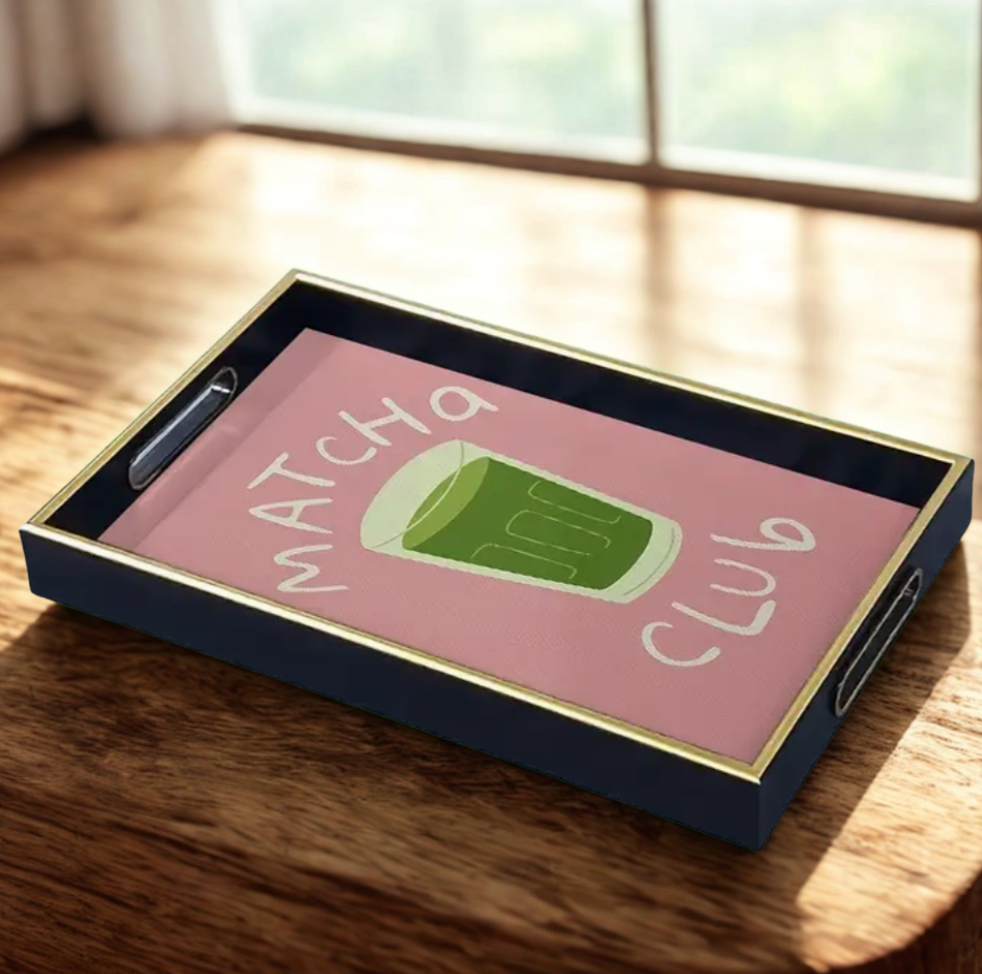 Matcha Club Tray