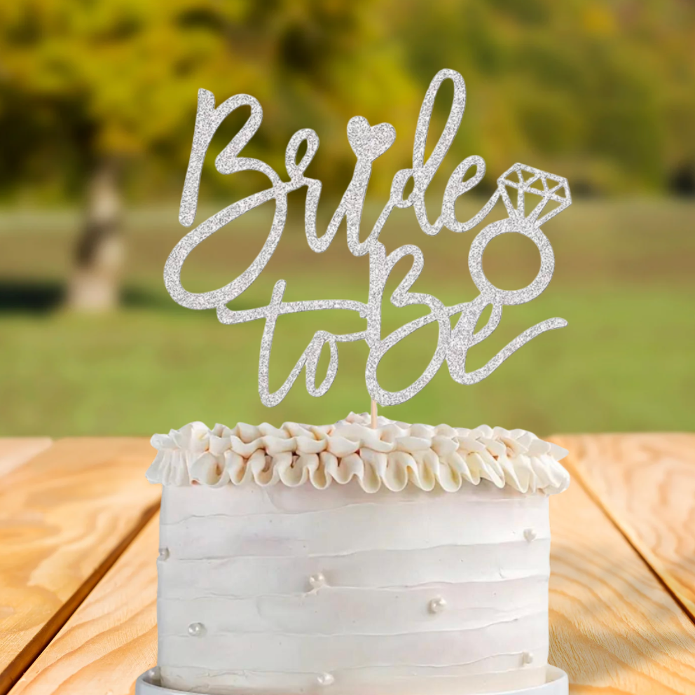 Bridal cake topper
