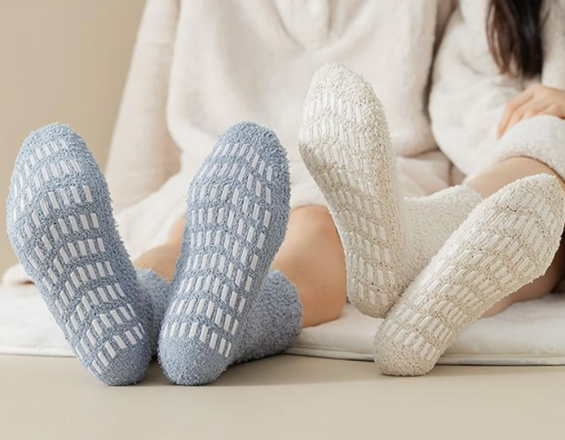 Fuzzy cozy socks