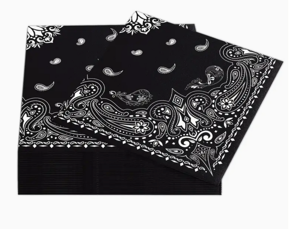 Bandana Napkins Pack ( 20 pcs )