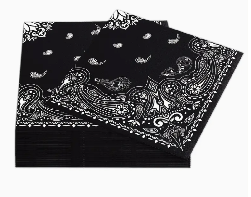 Bandana Napkins Pack ( 20 pcs )